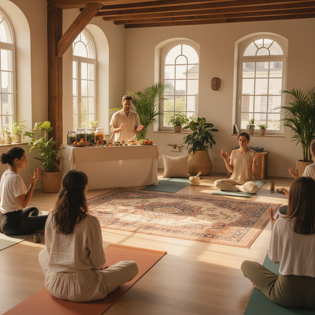 Pratique de l'Ayurvéda et du Yoga